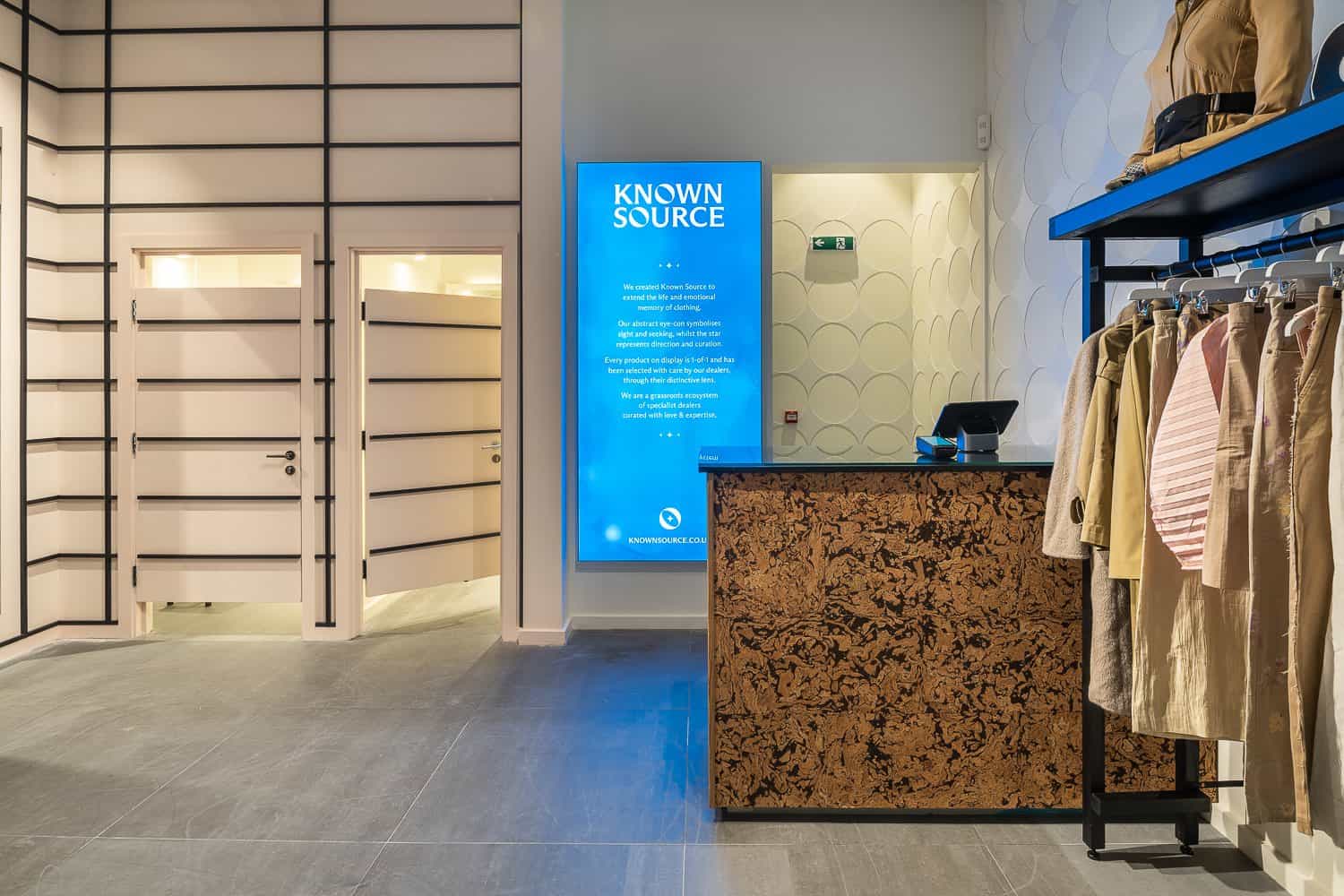 Known Source — Counter & Changing Rooms