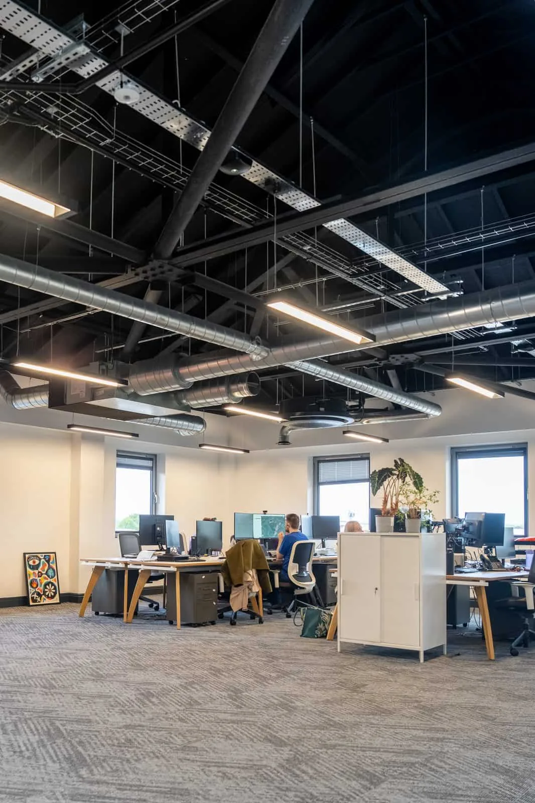 Viro offices in Llanishen, Cardiff, a Cat B office fit-out by OLLYWOOD