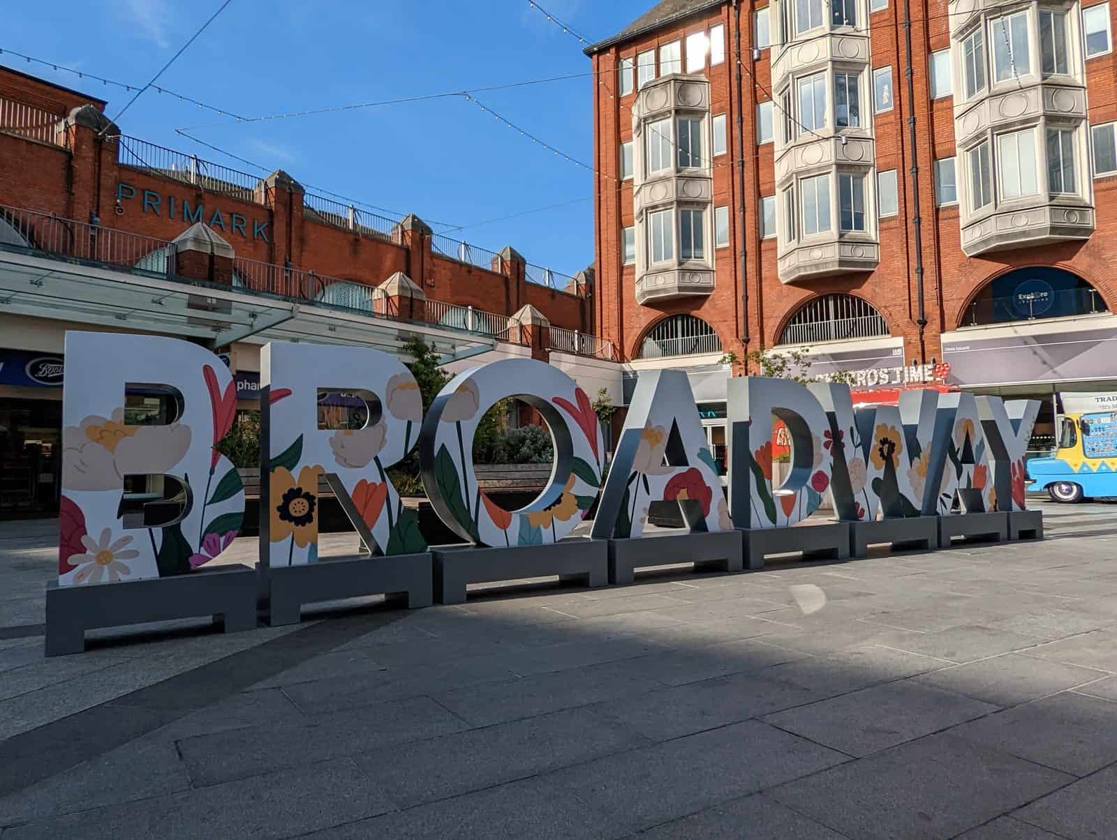 Ealing Broadway Giant Letters — Public Activation