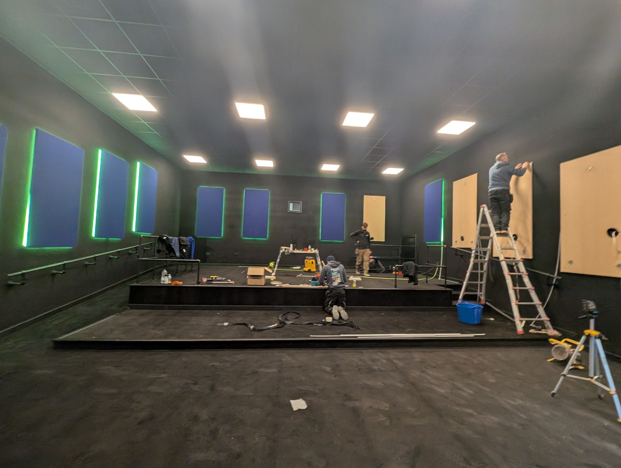 Gelert Studio, Fit-Out In Progress