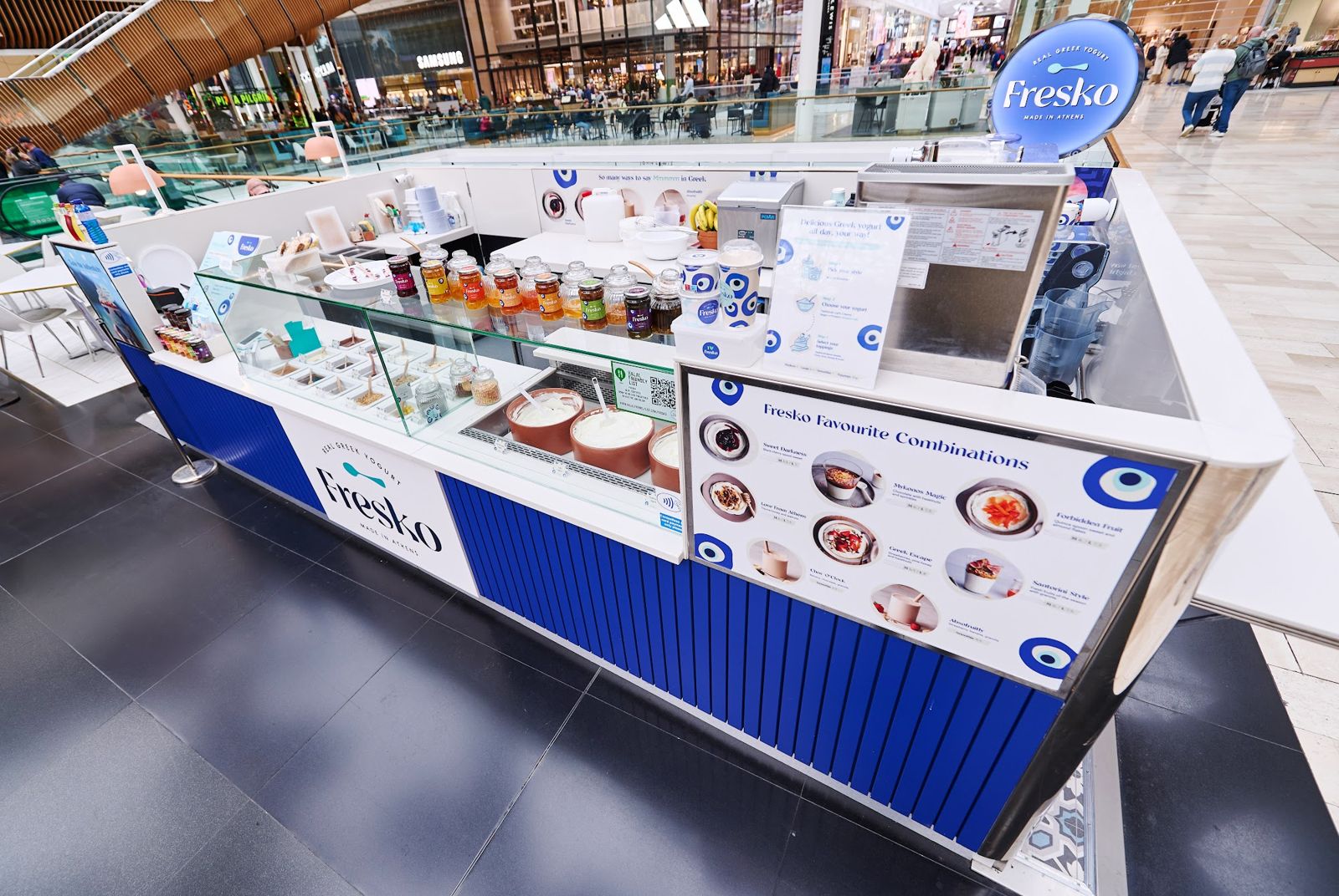 Fresko food kiosk built by OLLYWOOD