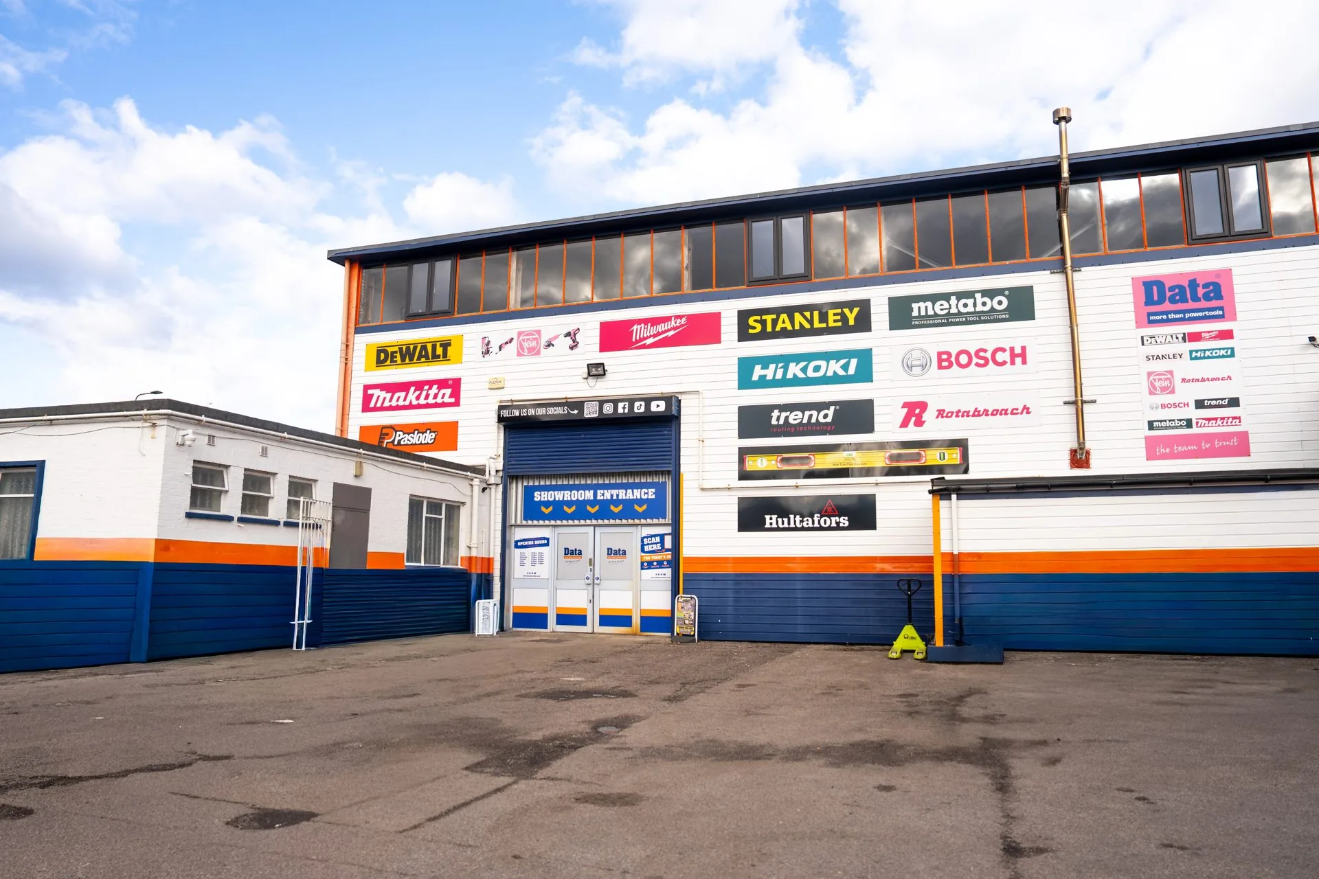 Data Power Tools shop exterior