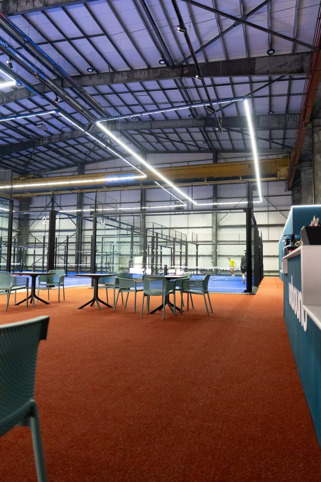 Unbound Padel — Halo Lighting
